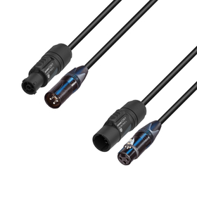 Red a powerCON y cable de alimentación